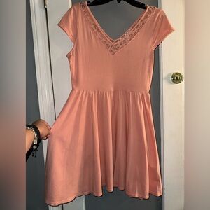 Lauren Conrad Flowy Pink Dress